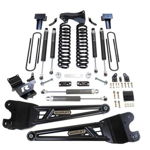 49-23421 ReadyLIFT 4" Coil Spring Lift Kit with Falcon Shocks and New Radius Arms for 2023 + Ford F250 Super Duty & 2023 + Ford F350 Super Duty 4WD