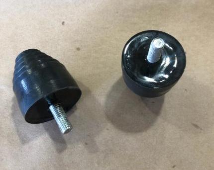 Universal Bump Stops, Bolt In, 2 1/8