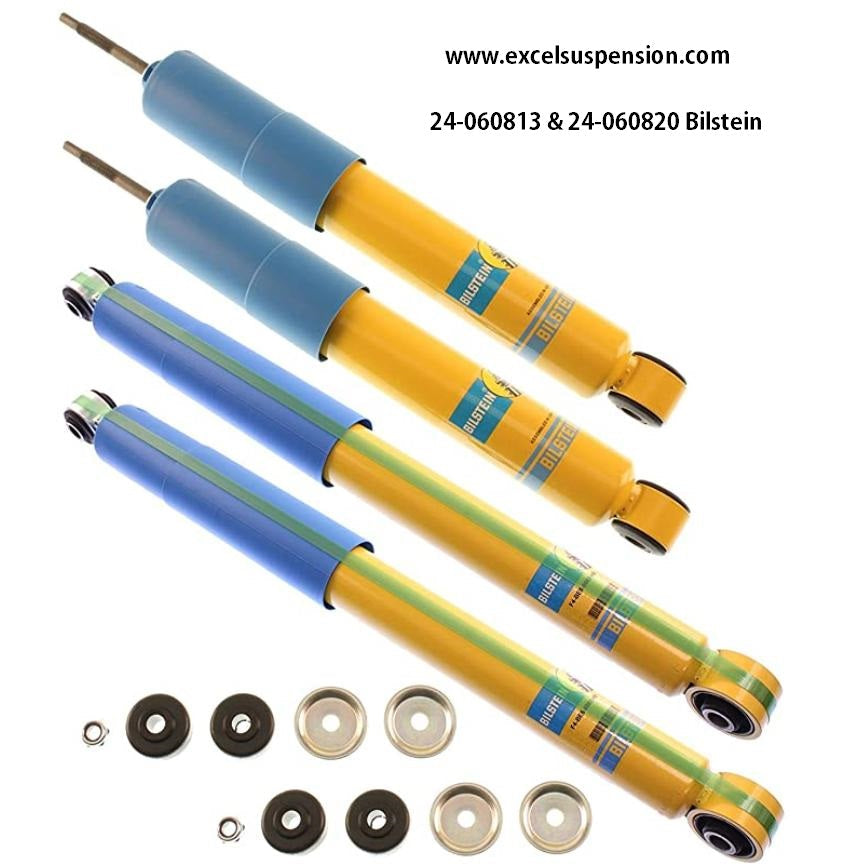 Bilstein B6 4600 Series Gas Monotube OEM Shock Absorbers for 1999-2004 Chevrolet Silverado 2500 HD with Torsion 4WD 2WD RWD