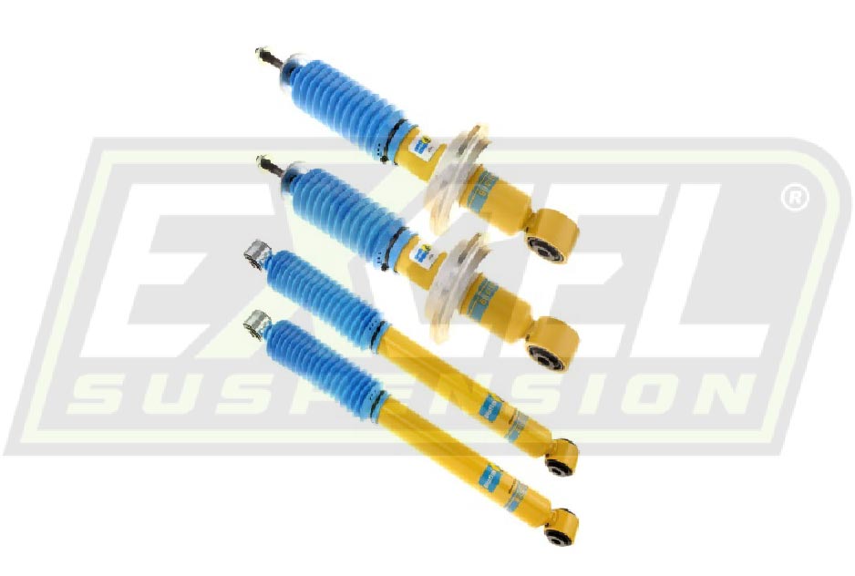 24-197656 & 24-116244 Bilstein Front and Rear Heavy Duty 4600 Series Shock Absorbers for 2004-2015 Nissan Titan 4WD / RWD
