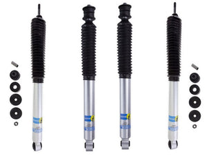 24-285681 & 24-285674 Bilstein 5100 Series Front and Rear Shock Absorbers for 2014-2021 Ram 2500, Dodge 4X4 with 4" lift