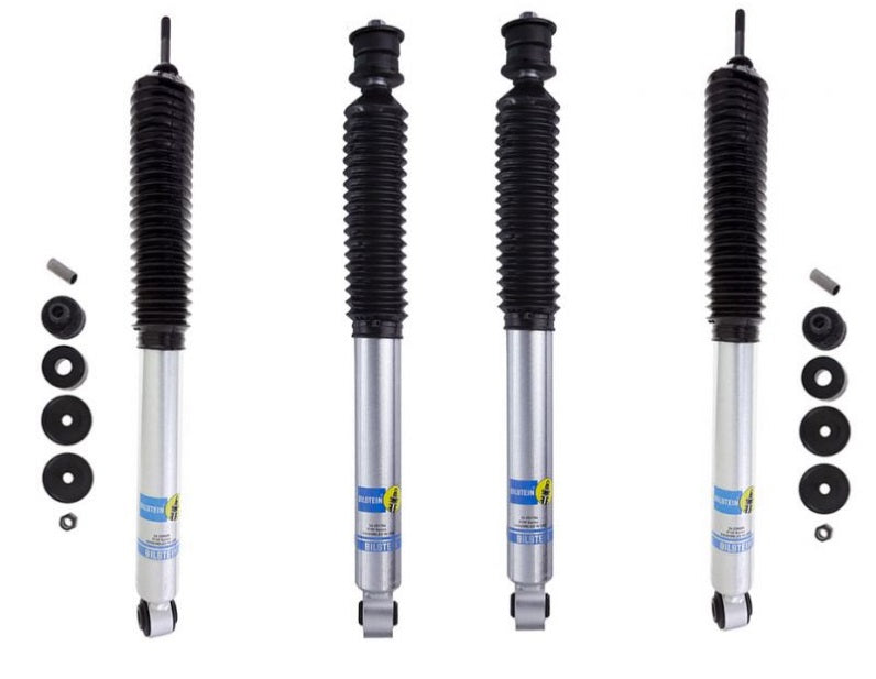 24-285681 & 24-285674 Bilstein 5100 Series Front and Rear Shock Absorbers for 2014-2021 Ram 2500, Dodge 4X4 with 4