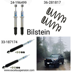 Bilstein 5100 Series Shocks with Bilstein Rear Coil Springs for 2010-2014 Toyota 4Runner
