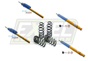 Bilstein B6 Performance Front & Rear Shock Absorbers and Coil Spring Kit for 1966-1976 BMW 2002