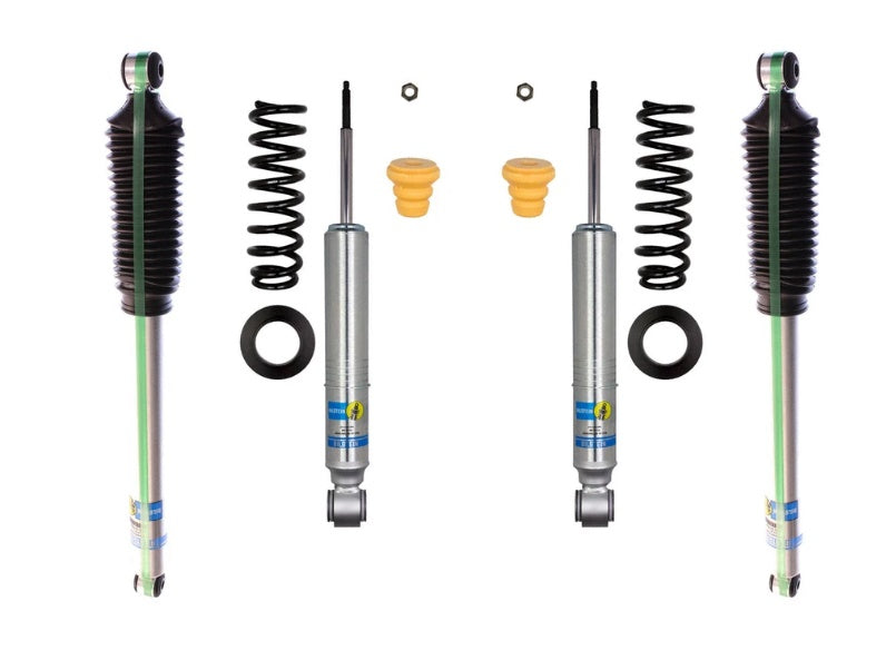 47-310698 Bilstein B8 6112 Strut and Coil Spring Set & Rear 5100 Series Shocks for 2009-2013 Ford F-150 4WD