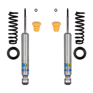 Bilstein 6112 Strut and Spring & Rear 5160 Series Shock Set for 2009-2013 Ford F-150 4WD with 0-1.75" Lift