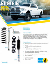 Load image into Gallery viewer, 46-268655 B8 5112 Suspension Kit for 2014-2022 Ram 2500