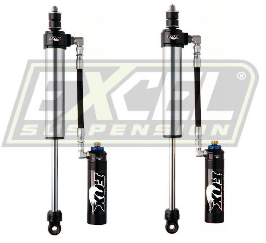 883-26-006 FOX Factory Race Series 2.5 Remote Reservoir Shock Absorbers (Pair) - Adjustable for 2007-2021 Toyota Tundra