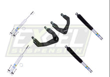 Load image into Gallery viewer, 24-294218, 24-294225 Bilstein Front 5100 (Ride Height Adjustable) &amp; Rear 5100 Series Shock Absorbers with Billet Aluminum Upper Control Arms (UCA) for 2019-2022 Ford Ranger
