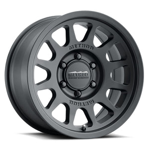 MR70378558500 - Method Race Wheel - 17"x8.5" - 0 Offset - Matte Black