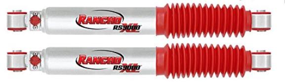 RS999303 Rancho RS9000XL 9-position adjustable shock absorbers for 2004-2015 Nissan Titan with  0